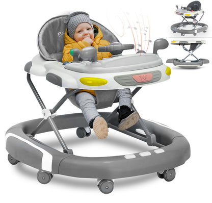 Baby Walker & Rocker Bouncer with Music Activity Tray