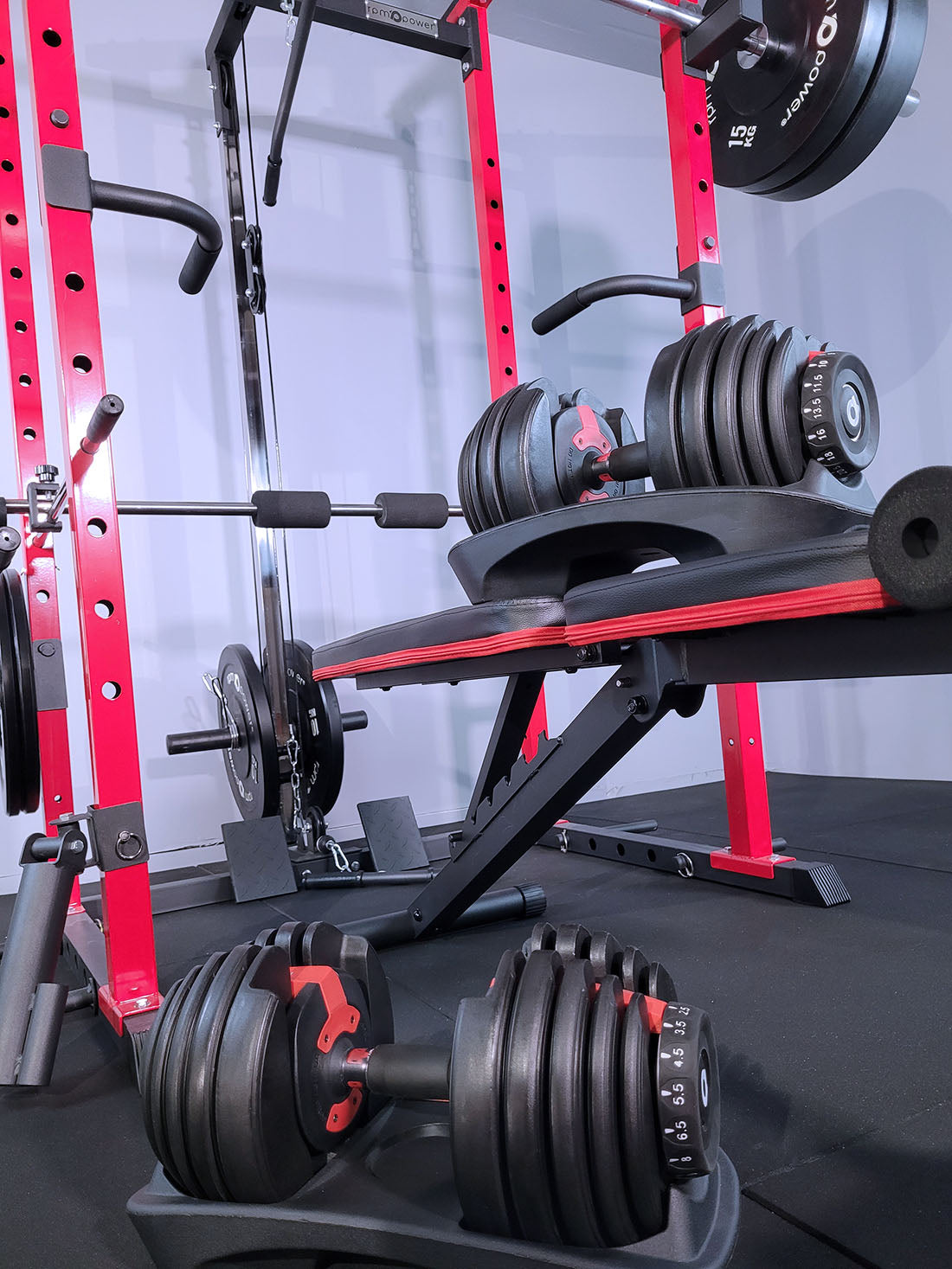 ProudCats 24kg Adjustable Dumbbell Pair with Base
