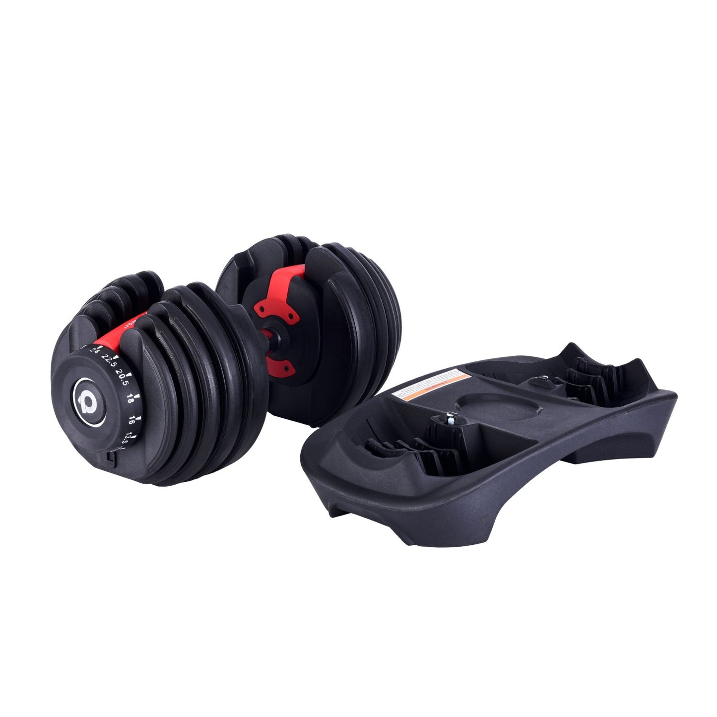 ProudCats 24kg Adjustable Dumbbell Pair with Base