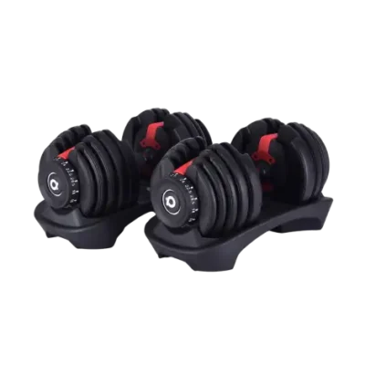 ProudCats 24kg Adjustable Dumbbell Pair with Base