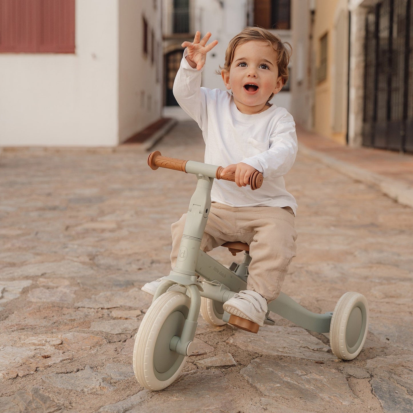 Little Dutch 4 in 1 Tricycle – Green