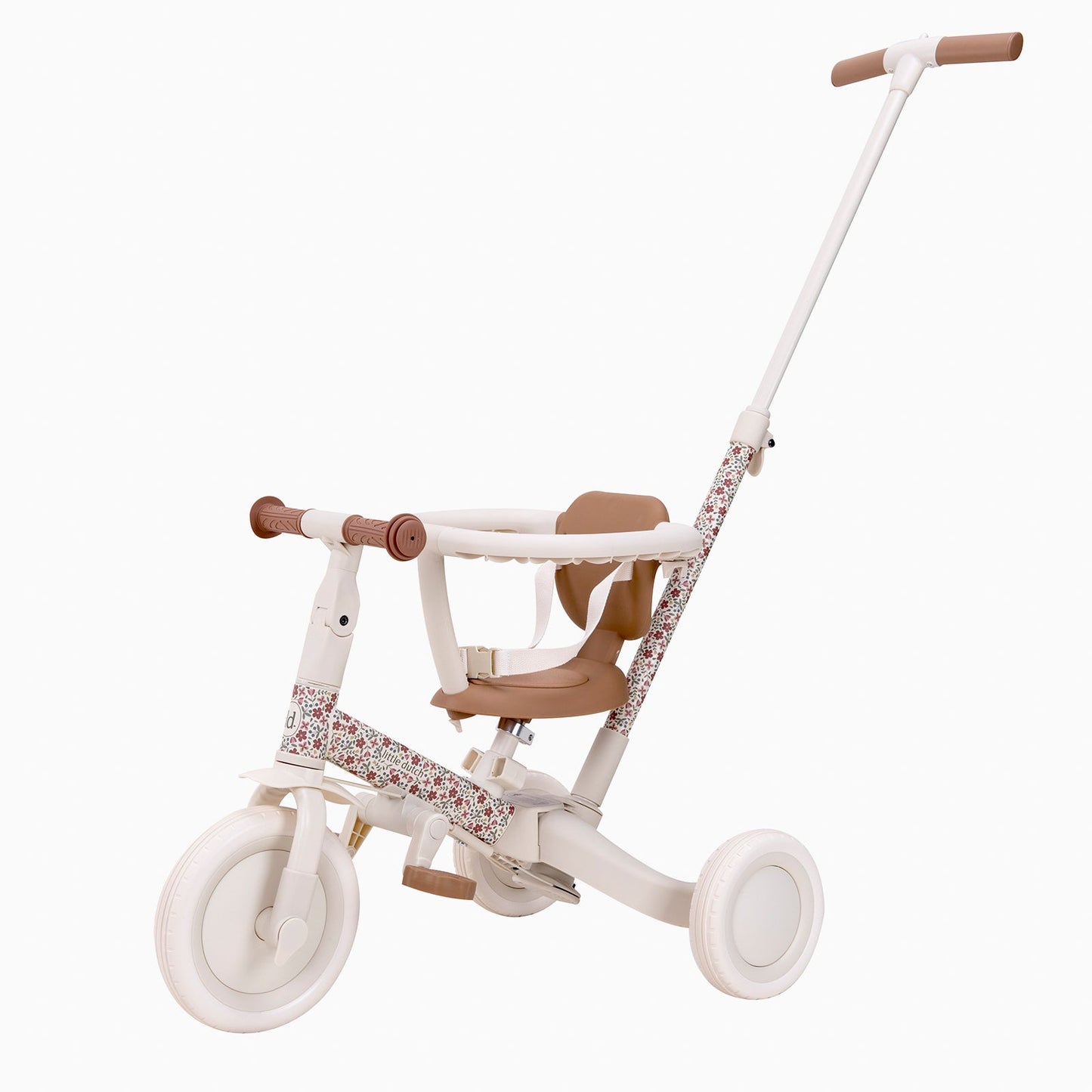 Little Dutch 4 in 1 Tricycle – White Floral