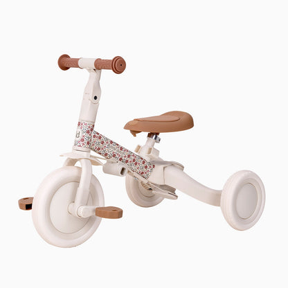 Little Dutch 4 in 1 Tricycle – White Floral