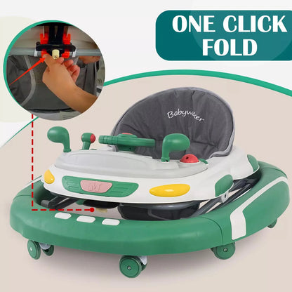 Baby Walker & Rocker Bouncer with Music Activity Tray