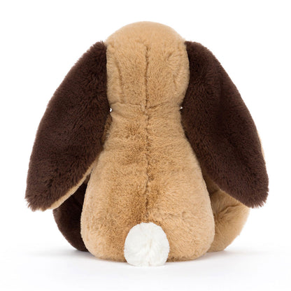 Bashful Bunny Patchwork Brown 31cm