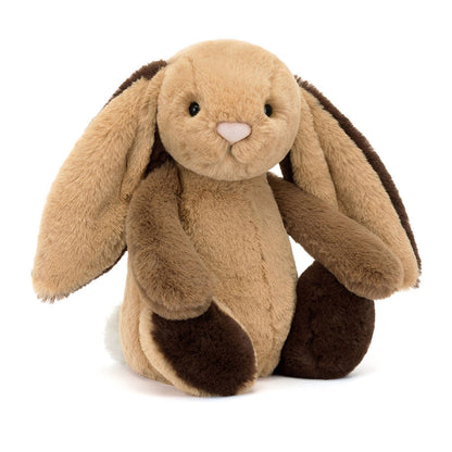Bashful Bunny Patchwork Brown 31cm
