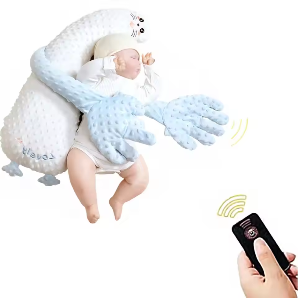 Baby Sleep Patting Toy – Plush Soothing Sleep Aid with Remote Control