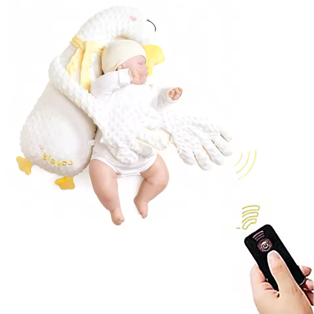 Baby Sleep Patting Toy – Plush Soothing Sleep Aid with Remote Control