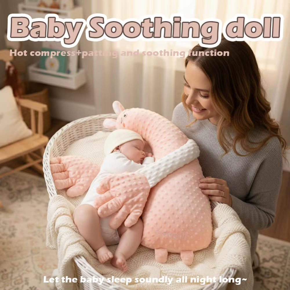 Baby Sleep Patting Toy – Plush Soothing Sleep Aid with Remote Control