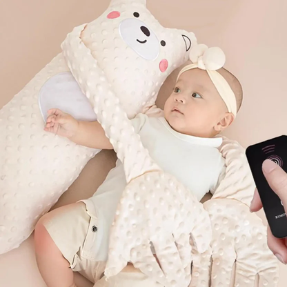 Baby Sleep Patting Cuddle Pillow | Remote Control Soothing