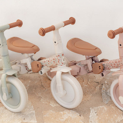 Little Dutch 4 in 1 Tricycle – White Floral